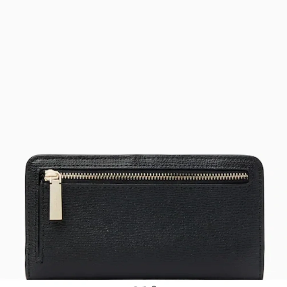 Kate Spade Darcy Large Slim Bifold Wallet Black
